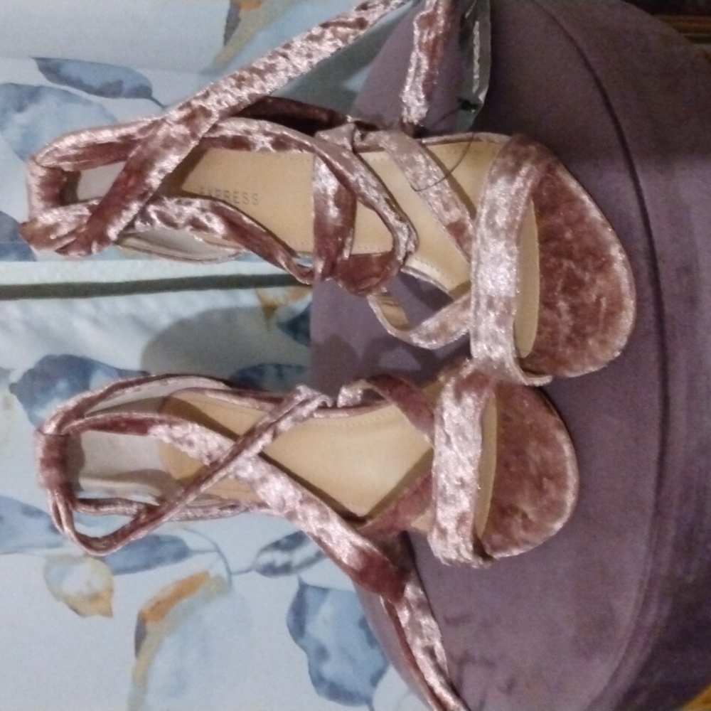 Lace up heels